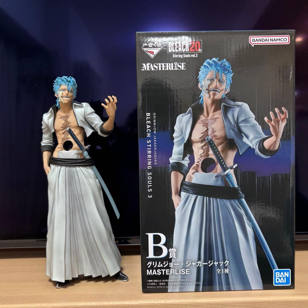 一番くじ BLEACH グリムジョー B賞 フィギュア - メルカリ