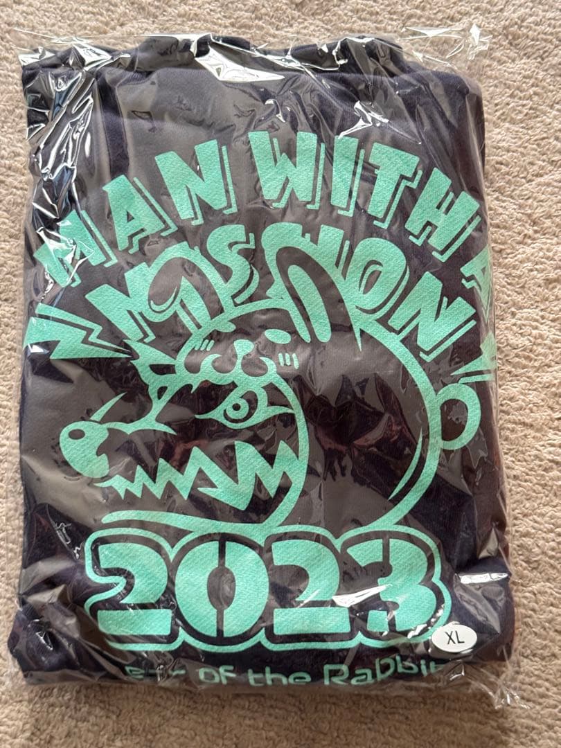 マンウィズ 2023千支ロゴパーカー(ディープネイビー) XL 新品未開封