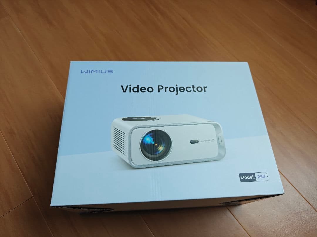 ​【極美品】WiMiUS P63 プロジェクター 1080PフルHD