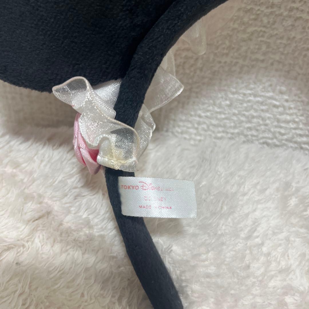 ディズニー ミニー バラ パール フリル カチューシャ 薔薇 - メルカリ