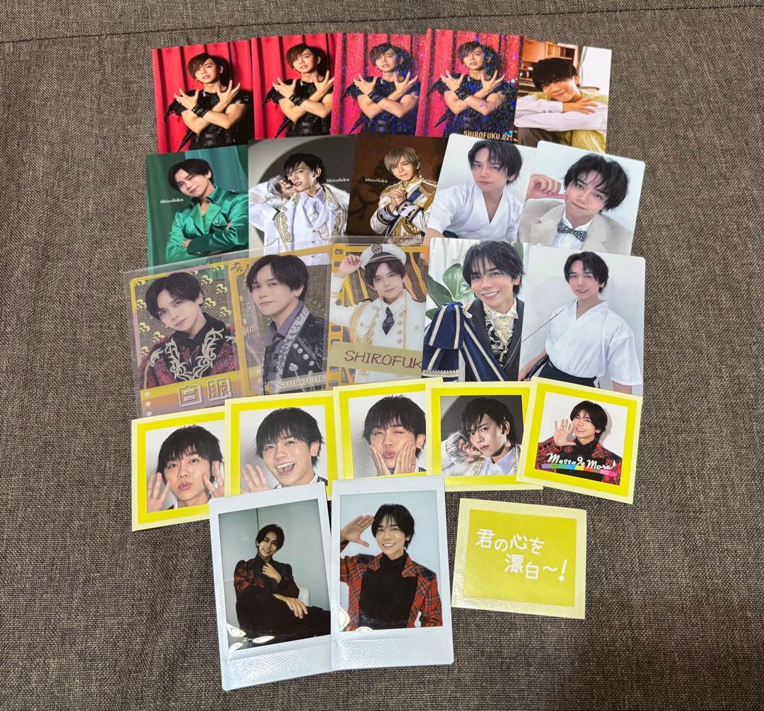 めせもあ。 MeseMoa. 白服 チェキ トレカ ステッカー - メルカリ