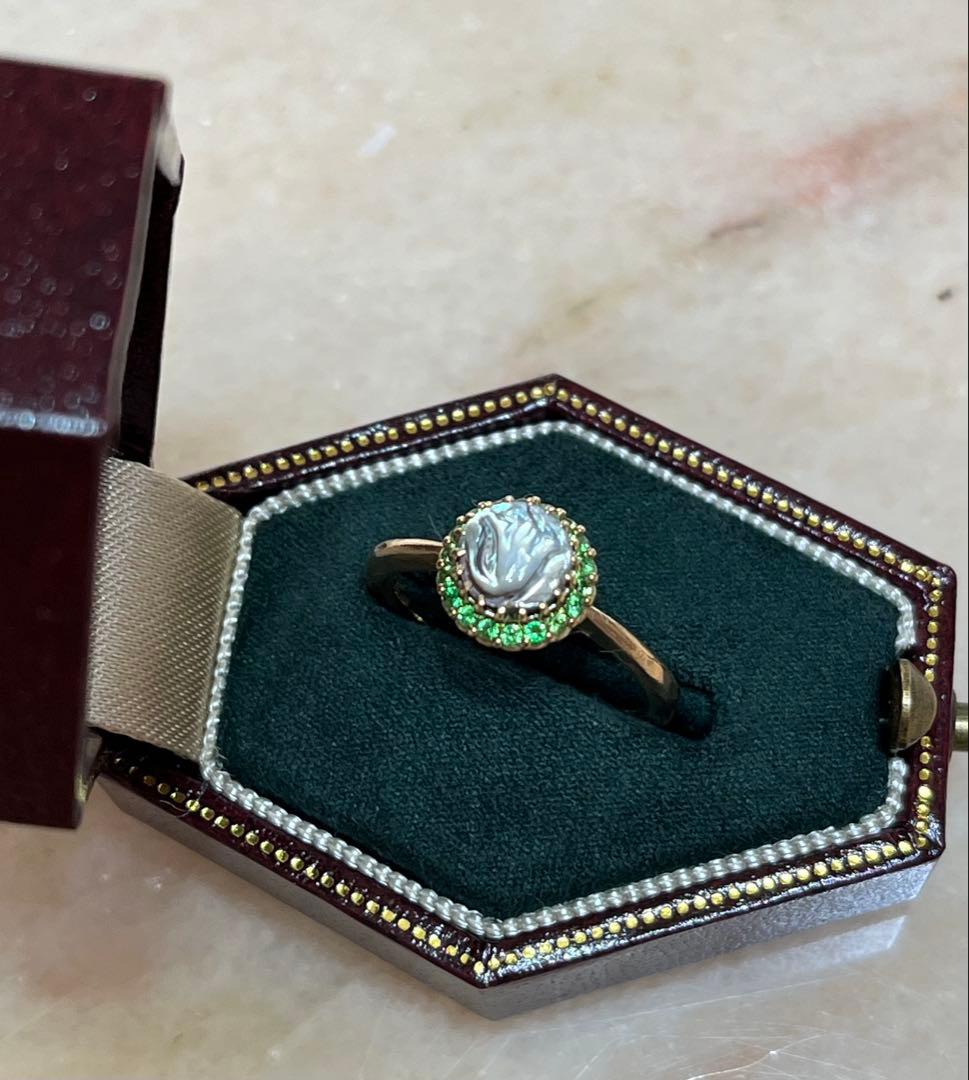 パ一セルジュエリー　ポンポネリング　parcelle