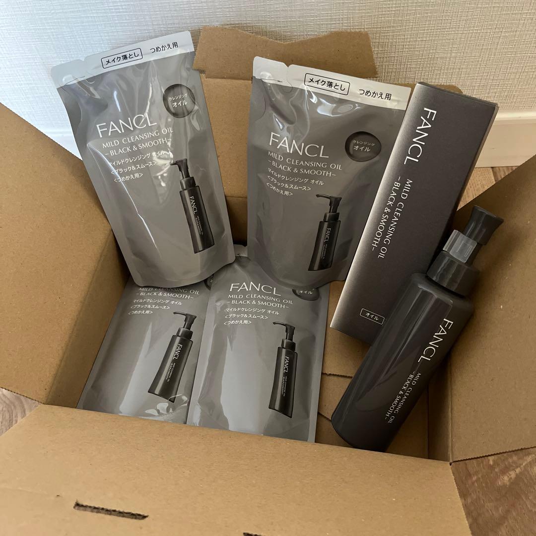 りょうちゃん【未使用】ファンケル　マイルドクレンジング オイル＜ブラック＆