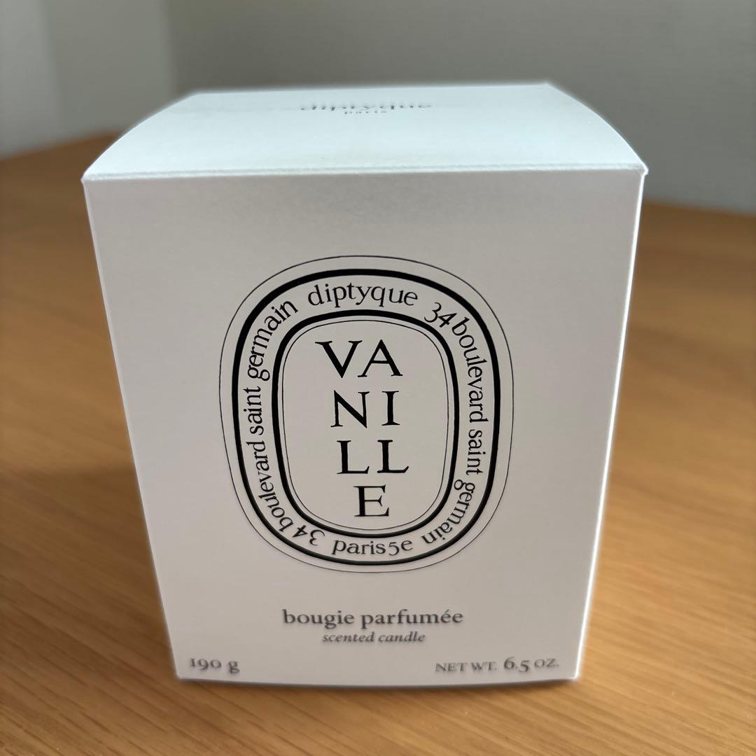 diptyque バニラ アロマキャンドル 190g VANILLE