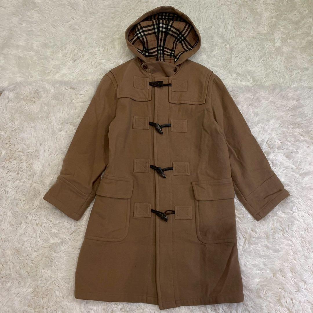 田中　バーバリーブルーレーベル ノバチェック ダッフルコート