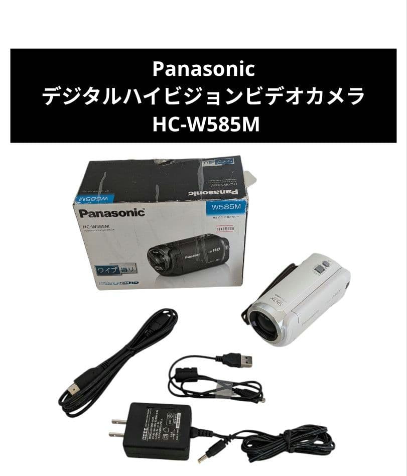 Panasonic デジタルハイビジョンビデオカメラ HC-W585M