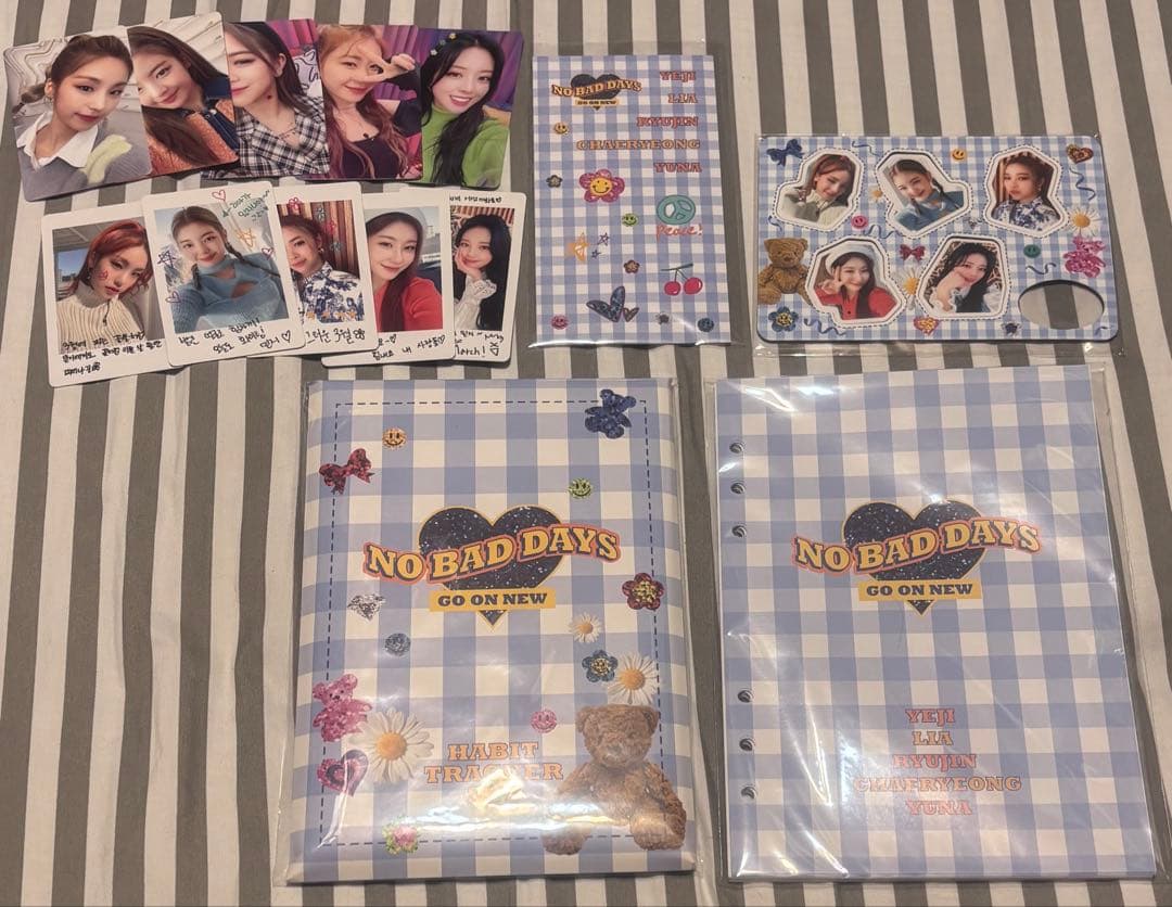 ITZY NO BAD DAYS March 箱無し トレカ全員セット 特典 - メルカリ