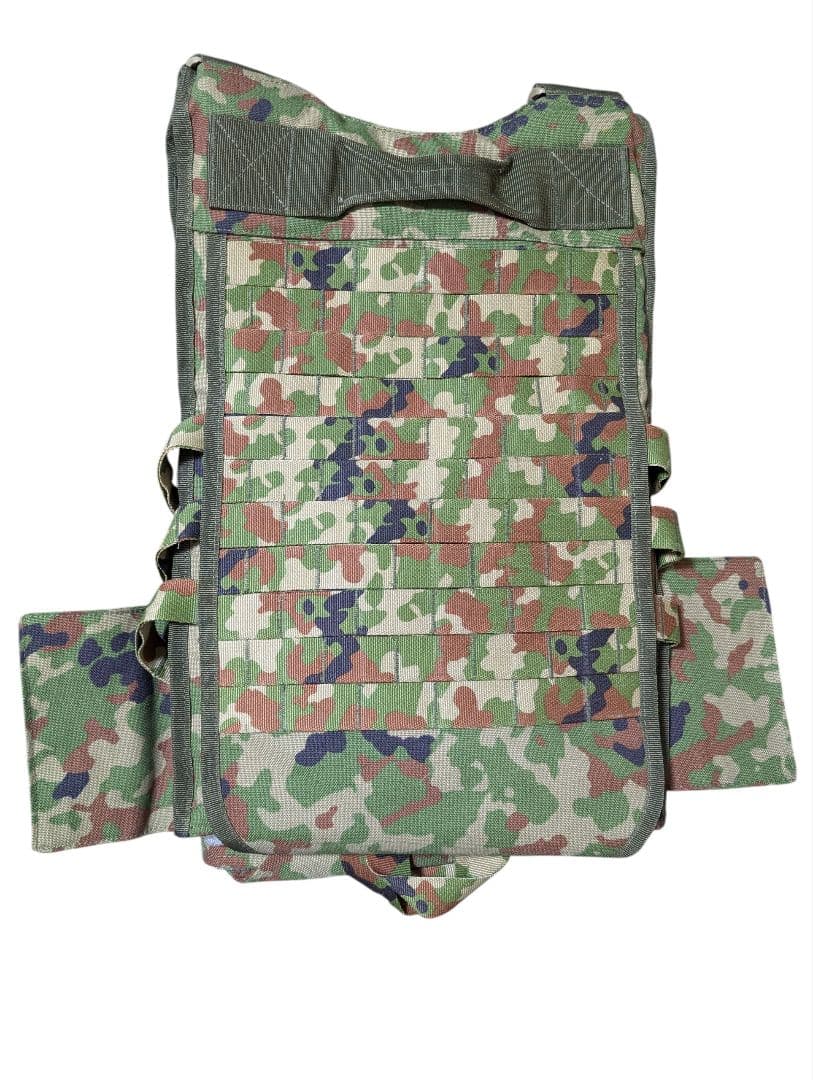 陸自 18式防弾ベスト プレキャリ プレートキャリア 陸上自衛隊迷彩 3型