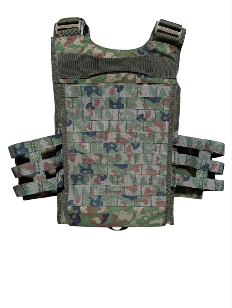 陸自 18式防弾ベスト プレキャリ プレートキャリア 陸上自衛隊迷彩 3型