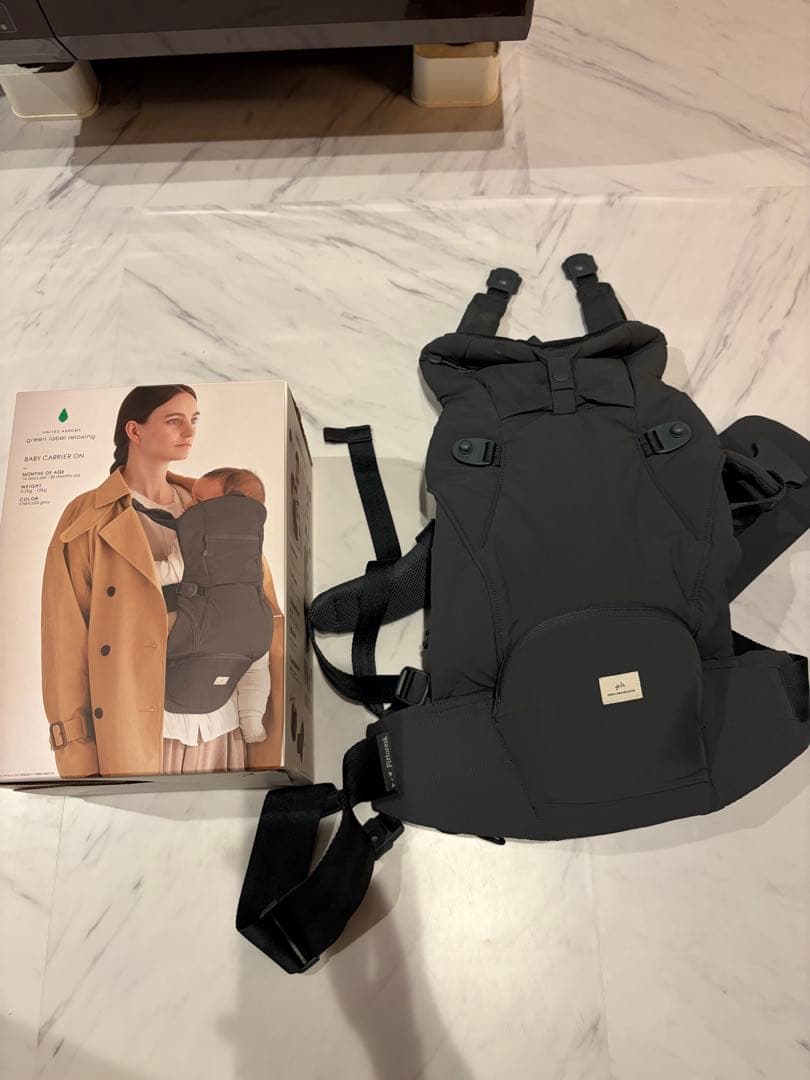 ベビーキャリアオン ピトレスク × ユナイテッドアローズ 抱っこ紐 L4725 BABY CARRIER ON ピトレスク × ユナイテッドアローズ グリーンレーベル