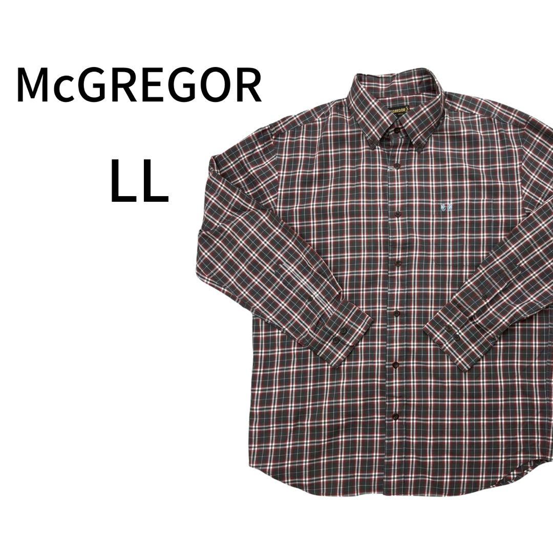 McGREGOR マクレガー長袖チェックシャツLL 新品 EST.1921