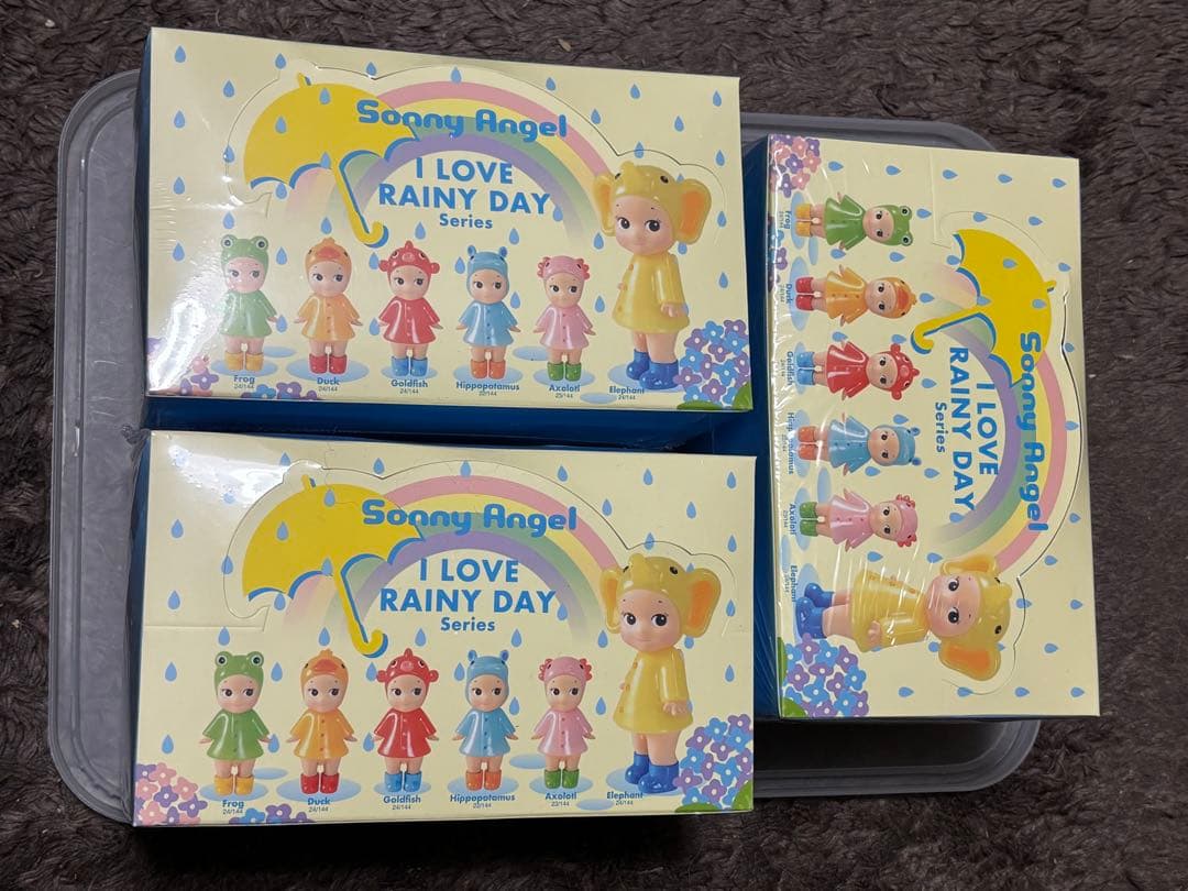 ソニーエンジェル　アイ ラブ レイニーデイ シリーズSonny Angel×3箱
