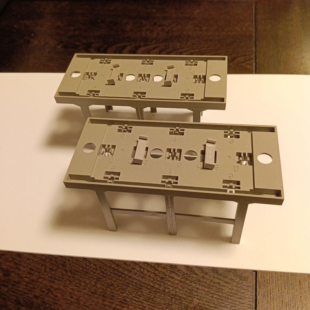 TOMIX 複線高架線路／複線高架橋脚・レンガ橋脚／複線架線柱・鉄骨型