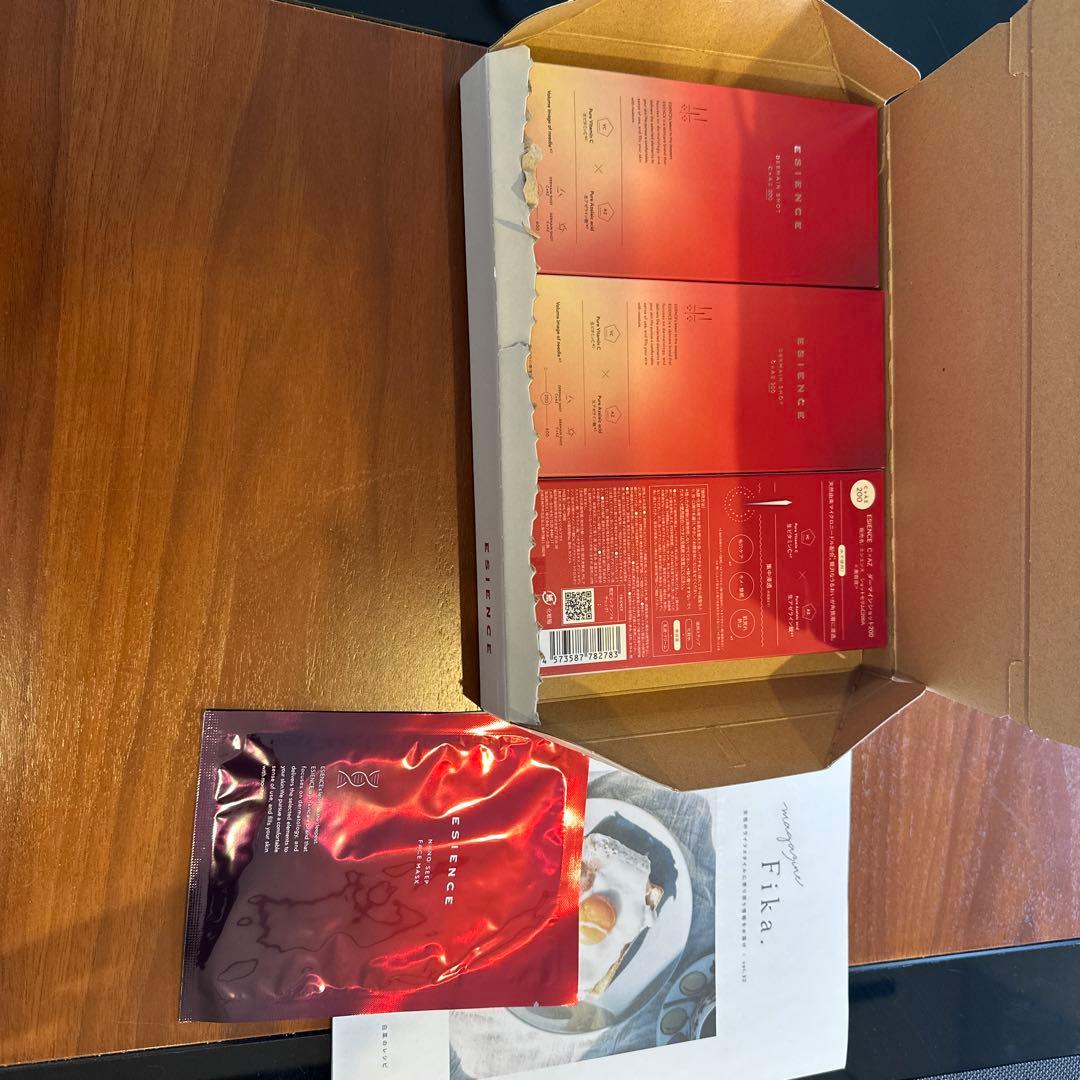 エッセンス 3箱セット、シート一枚付き