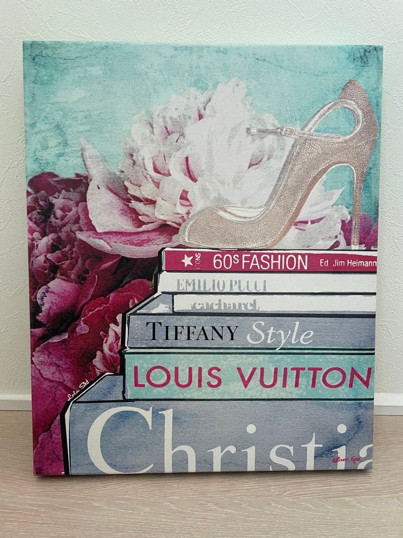 【美品】オリバーガル　Oliver Gal 絵　靴　本　花 Oliver Gal -オリバー・ガル-】絵画 | LEAandRIO