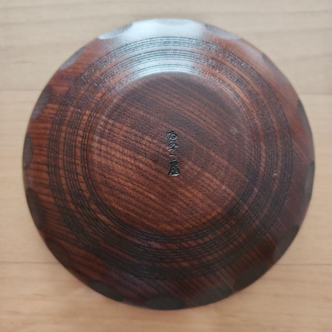 山中塗 天然木 漆器 茶托 5枚 うるし塗装 山中漆器 未使用品 - メルカリ