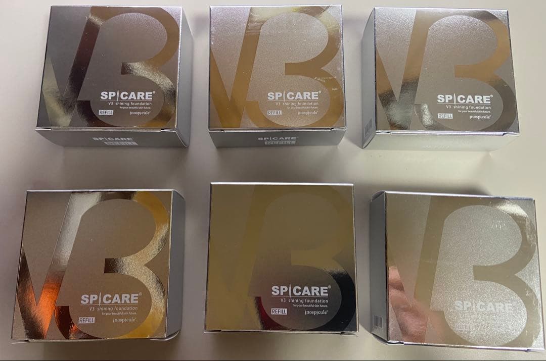 V3シャイニングファンデーション レフィル15g×6個