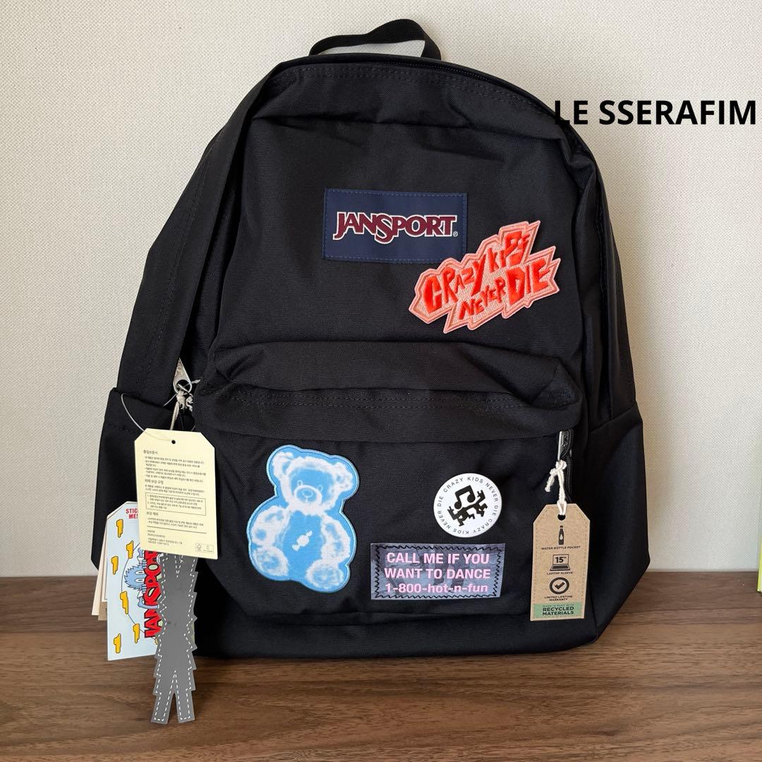 ☆タグ付未使用☆LE SSERAFIM JanSport コラボ リュック - メルカリ