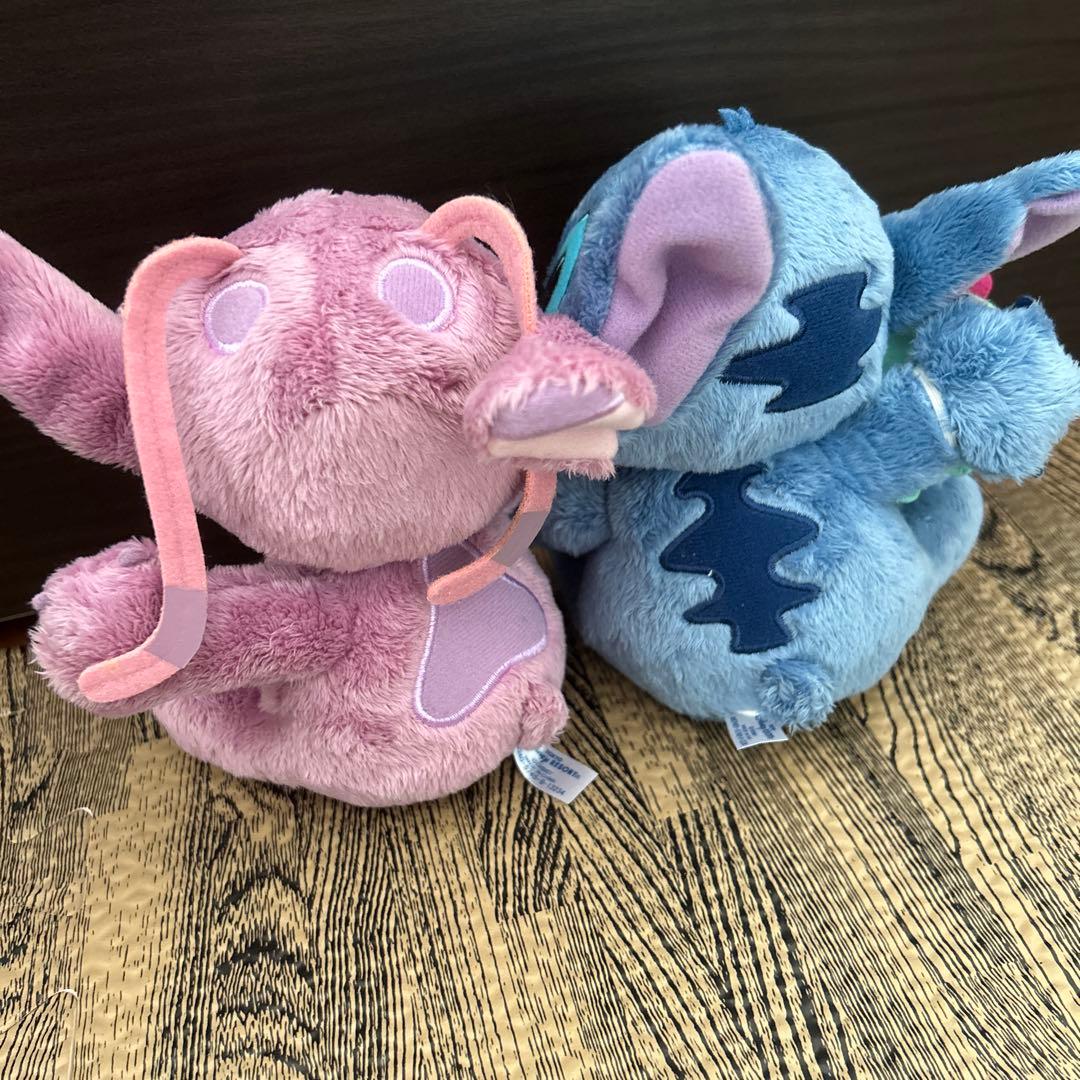 スティッチとエンジェル ぬいぐるみセット 約20cm ディズニーリゾート