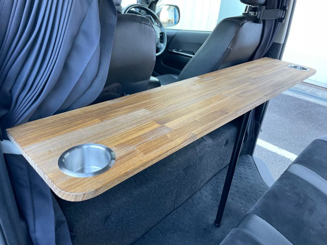 ヨン　在庫有り！ハイエース後席用テーブル lot62 車中泊