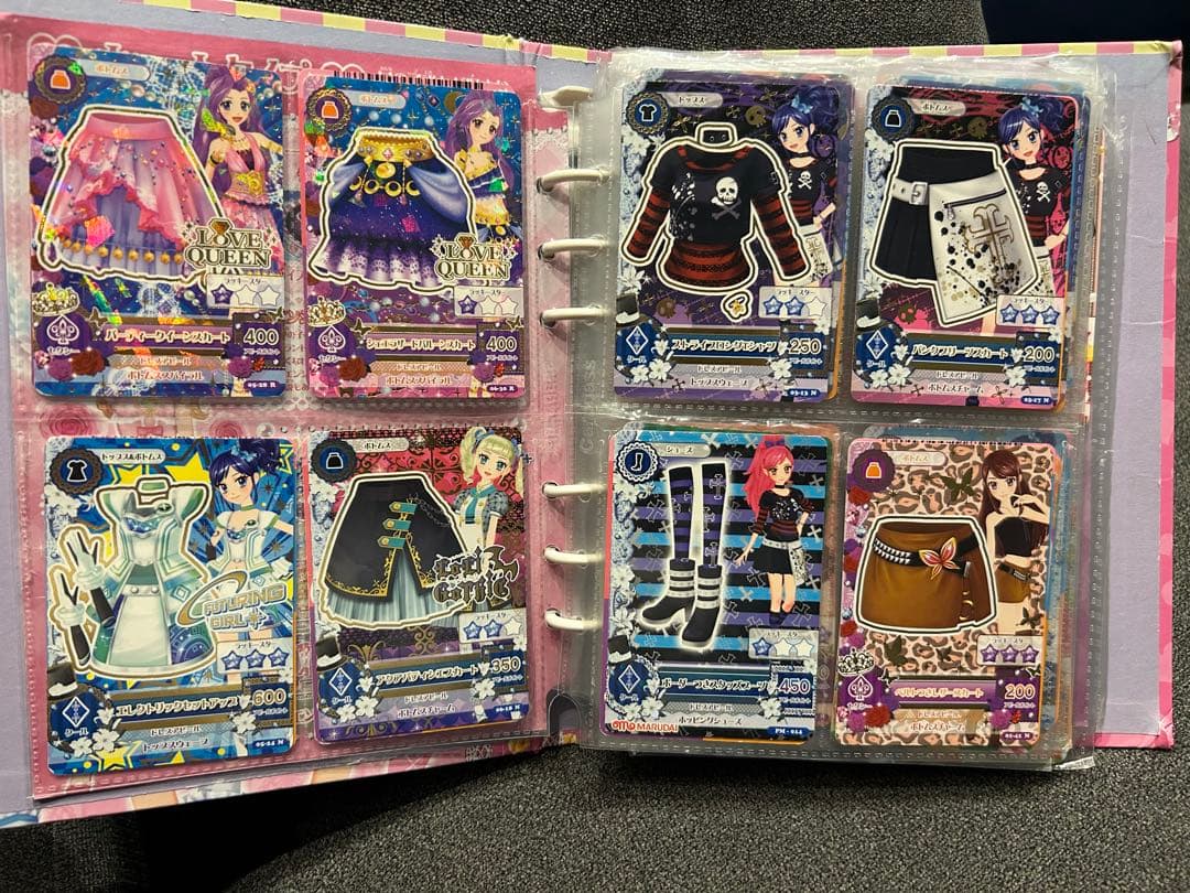 アイカツカード プレミアム ノーマル 約100枚 バインダー込 まとめ売り