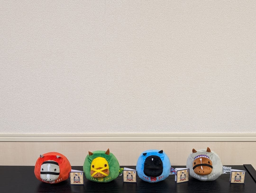 特価サラブレッドコレクションだるまぬいぐるみ4種コンプセット