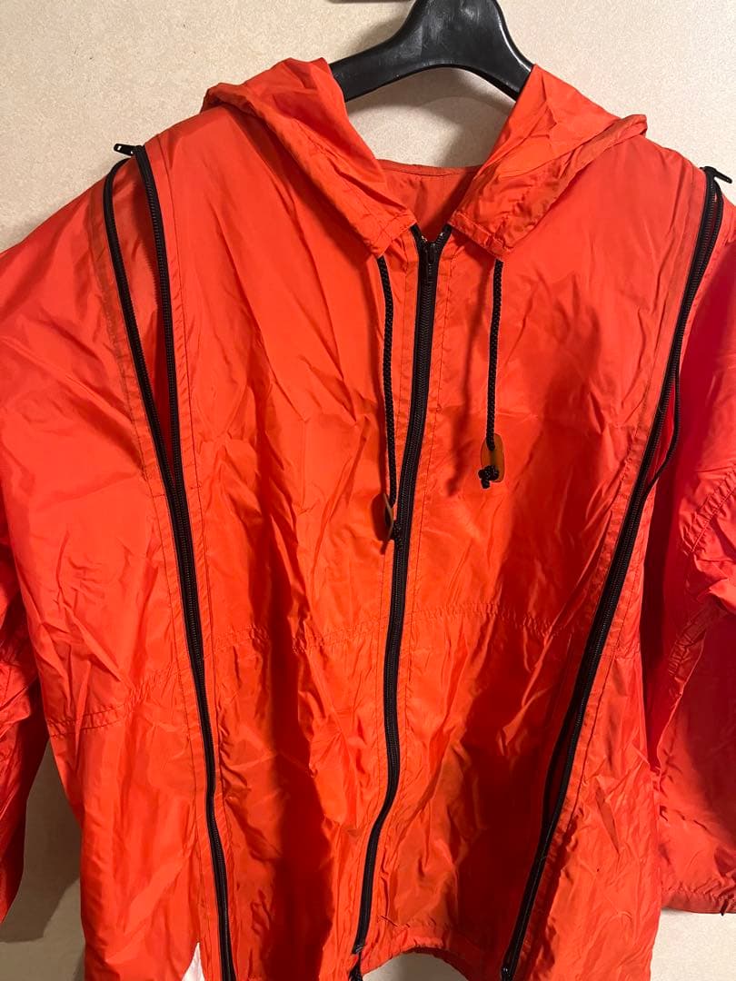 く*る様 希少 FINAL  オレンジ ナイロンジャケット