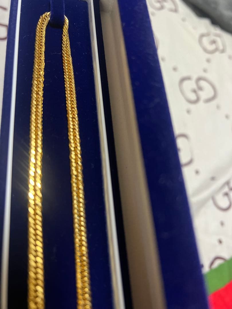 925 金コーティング　喜平ネックレス 約50cm 5mm