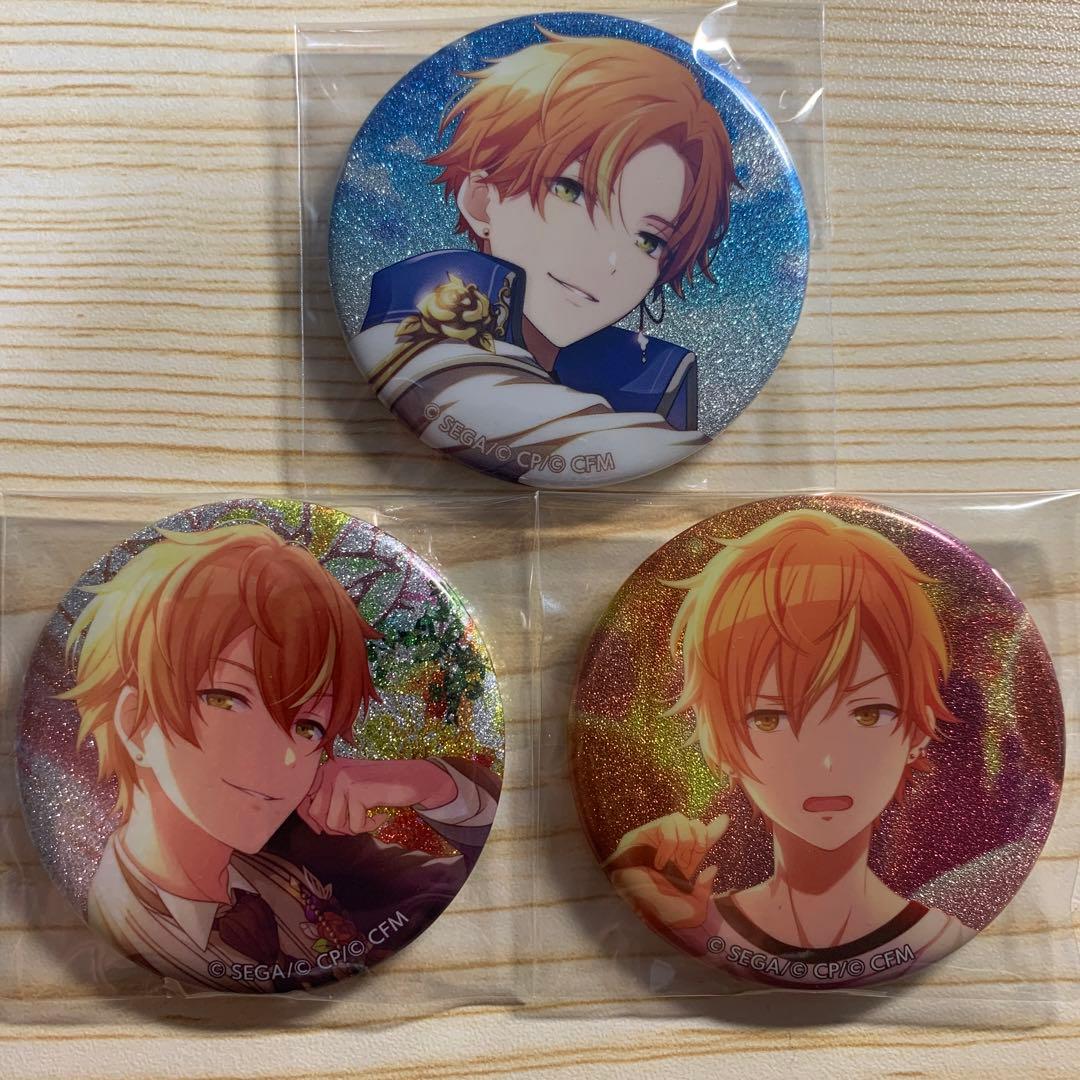 プロセカ プロジェクトセカイ 東雲彰人 グリッター 缶バッジ 3点セット