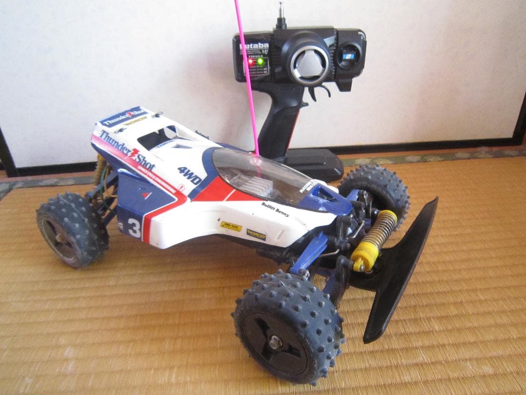 ミ*ン様 完全動作品 1/10 タミヤ サンダーショット オークション赤字価格ス