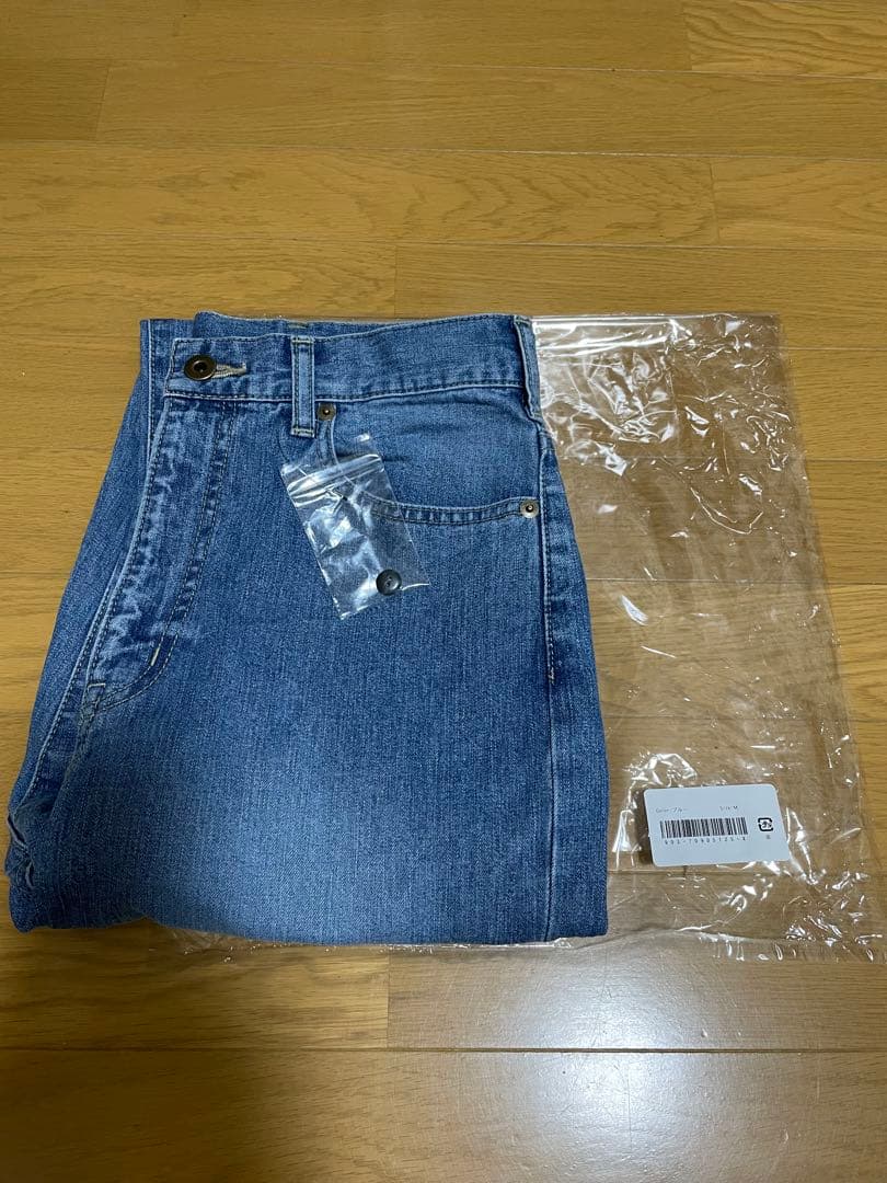 新品　未使用　北欧暮らしの道具店　ストレートデニム Mサイズ　ブルー　試着のみ 着用レビュー】ストレートデニムを身長別7名が着てみました - 北欧