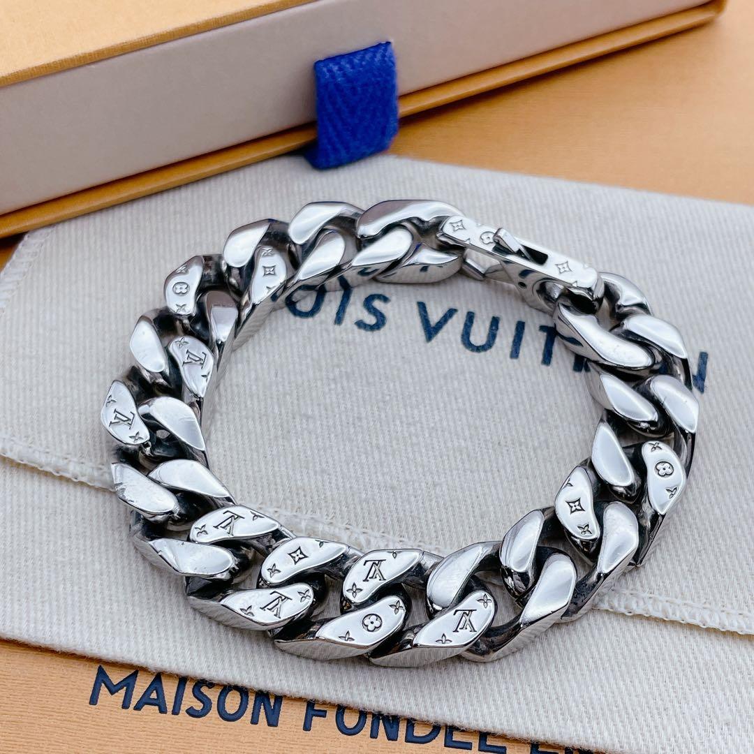 LOUIS VUITTON ブレスレット　喜平　チェーリンクス　モノグラム
