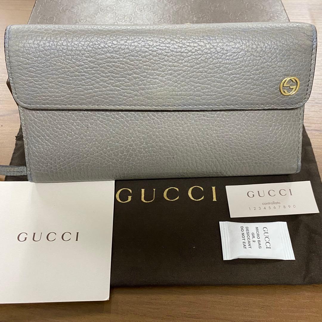 新品同様‼️グッチ　GUCCI 財布　長財布　ラウンドファスナー