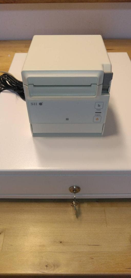 【エアレジ対応】 SII レシートプリンター（RP-F10）＆ドロアー