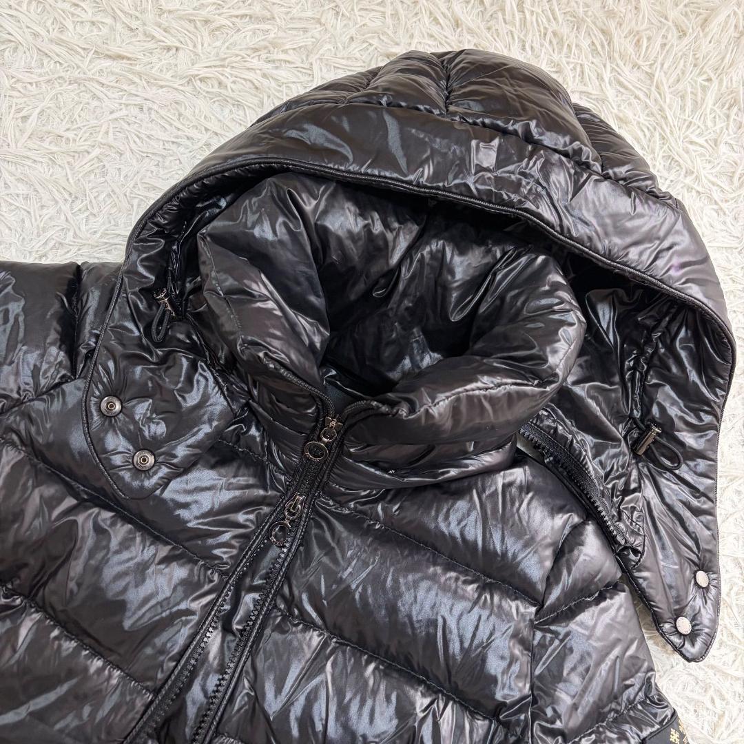 16611✨タトラス DRENA Y2K シャイニー ダウンジャケット ブラック