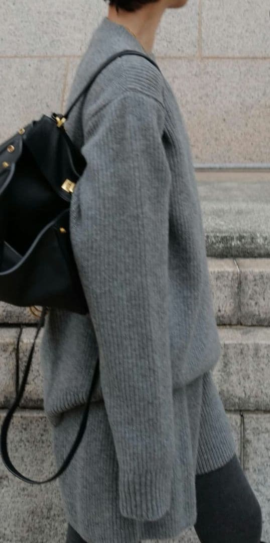 マチャット machatt ラムズウールニット ショートパンツ セットアップ