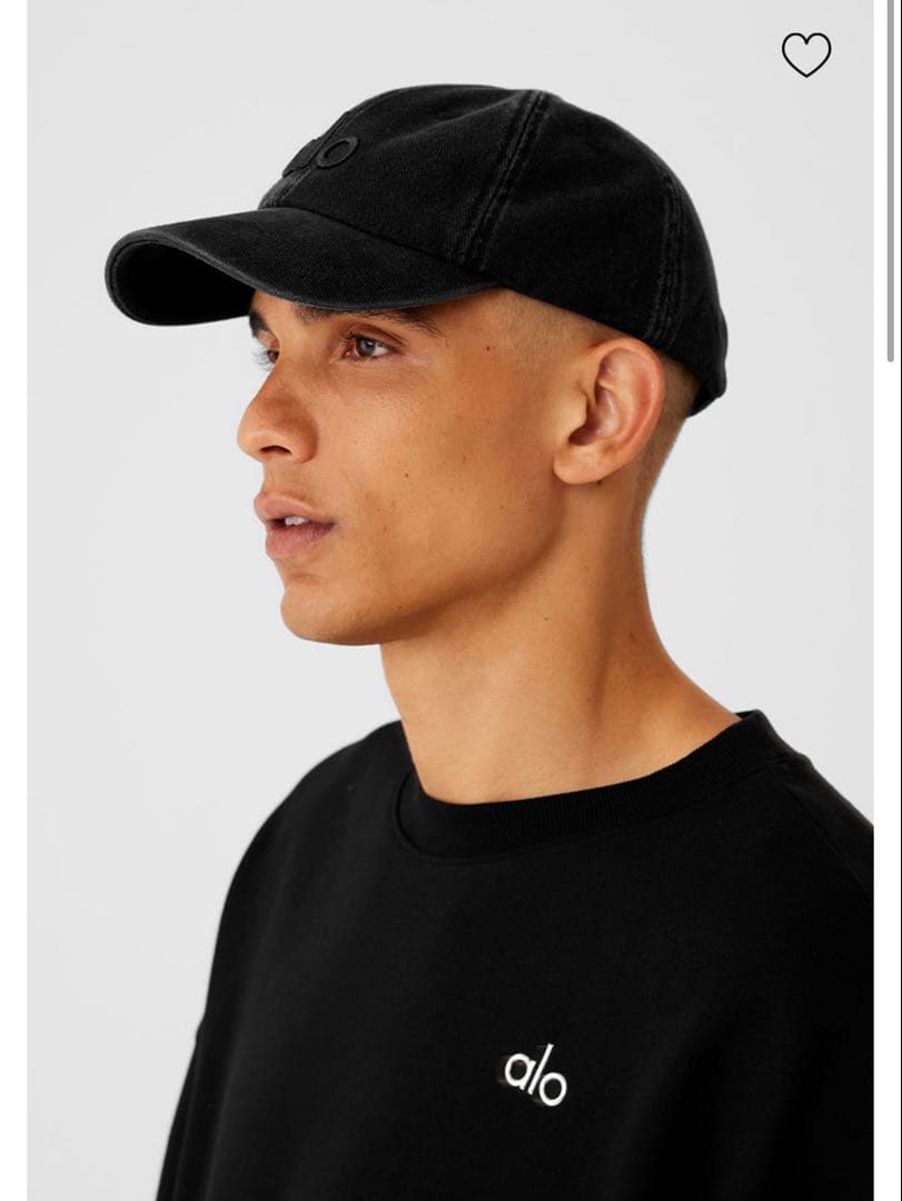 新品/人気】Alo Yoga アロヨガ ブラックデニム キャップ - メルカリ