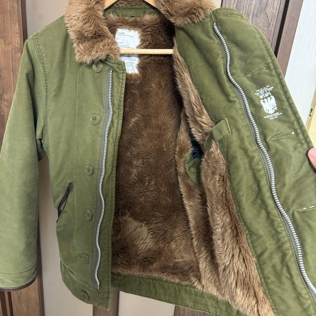 15AW n-1 デッキジャケット 2(M) wtaps オリーブドラフ - メルカリ