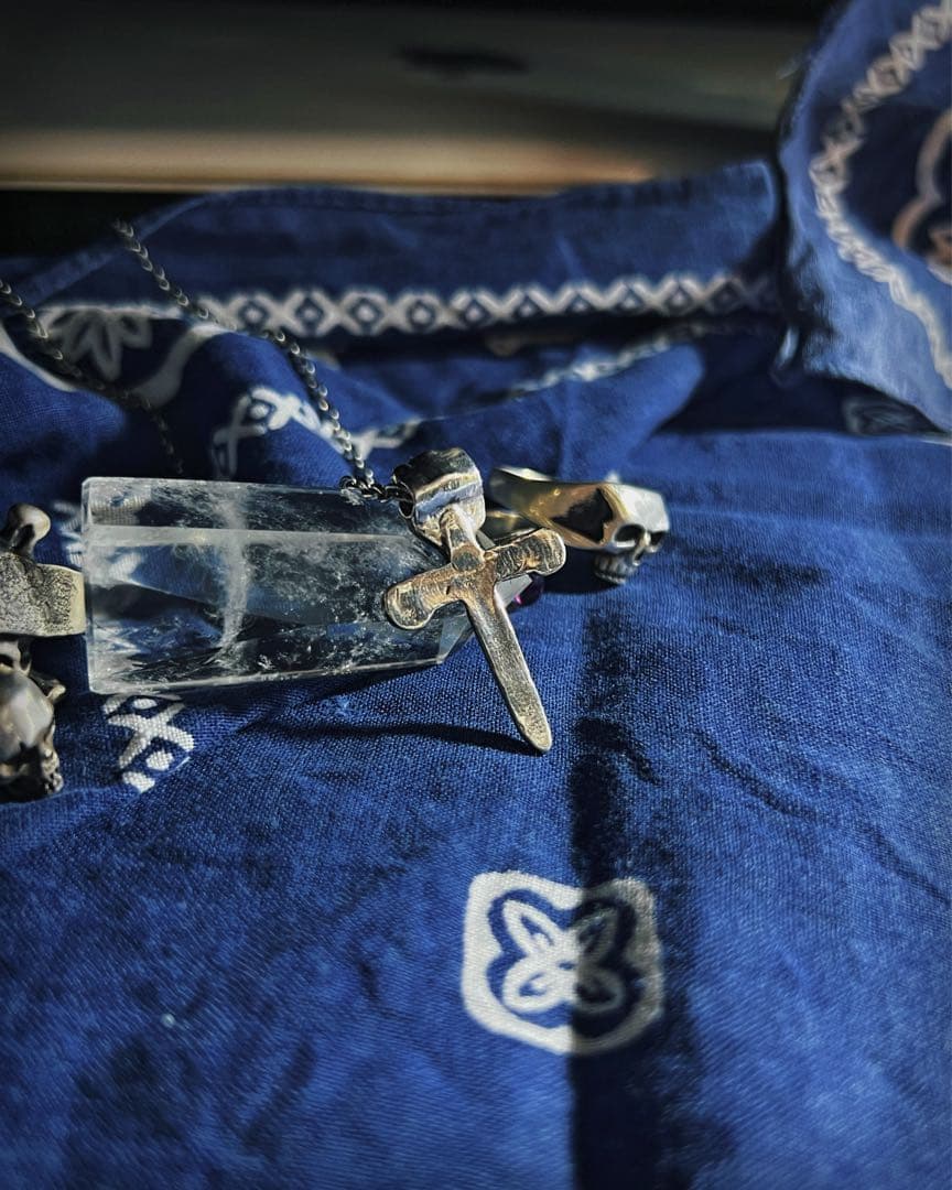 希少] ジョニーデップ “Gonzo” ネックレス シルバー925 レア|mercari