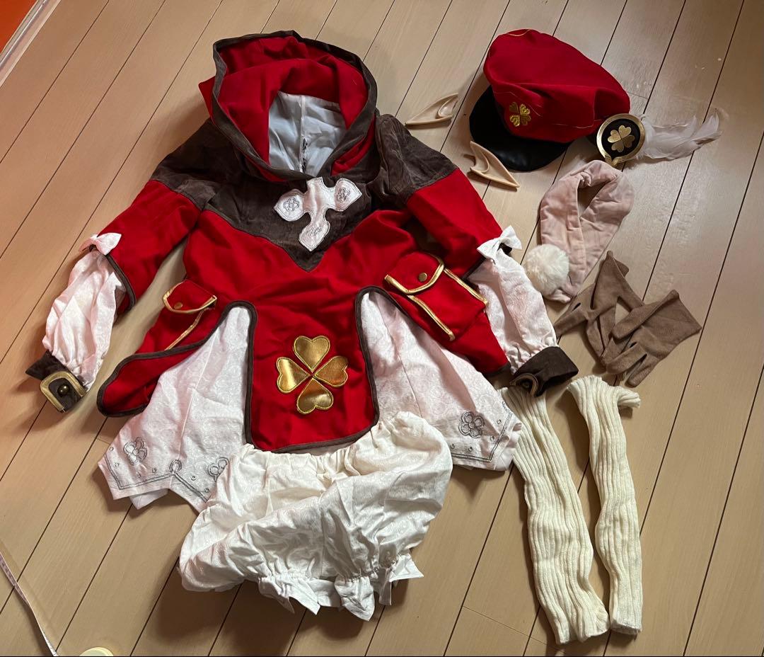 原神　コスプレ衣装　クレー　通常➕ぬいぐるみ➕ランドセル➕ウィッグ➕魔女➕おまけ
