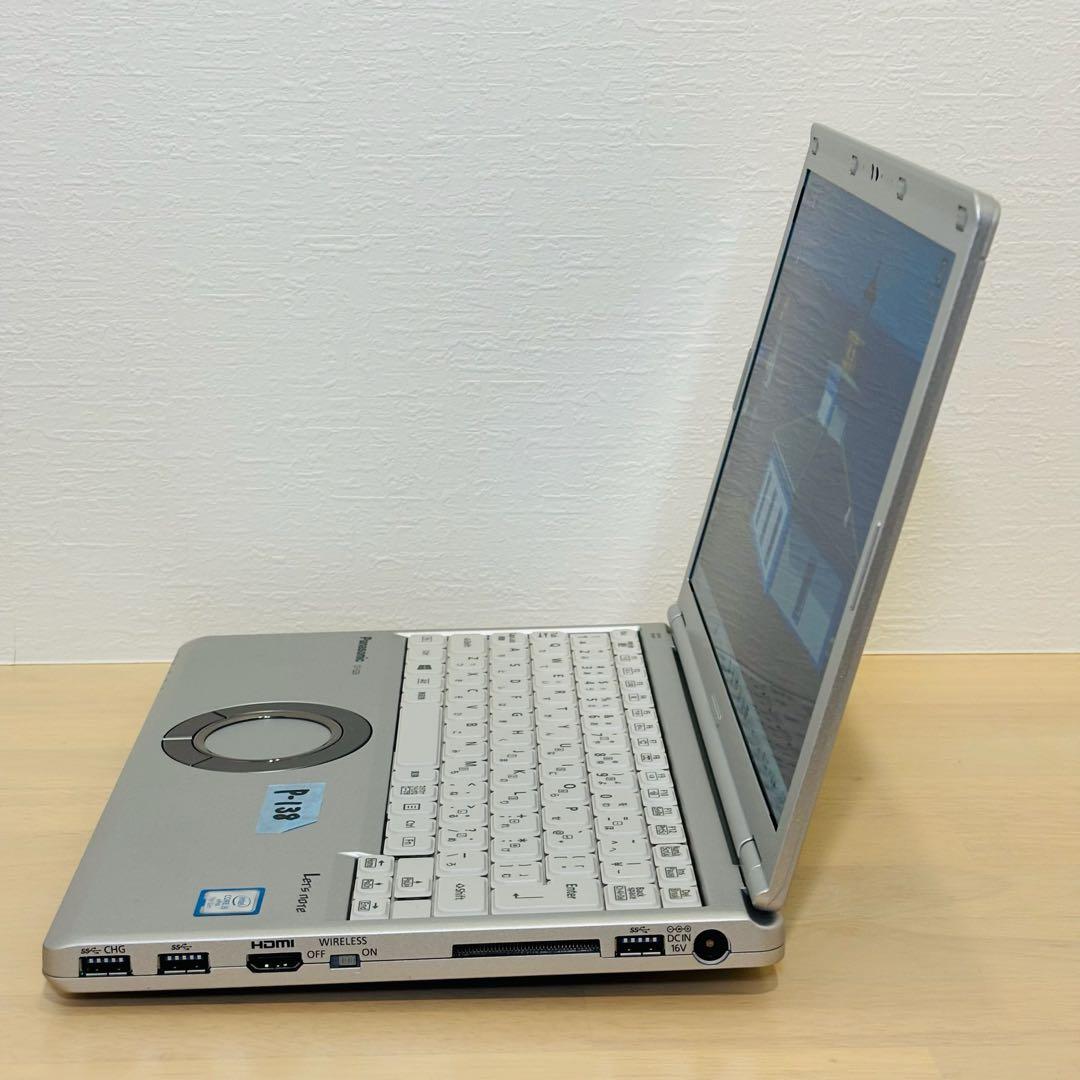 レッツノート PC Windows11 SSD DVD オフィス付き P-138 - メルカリ