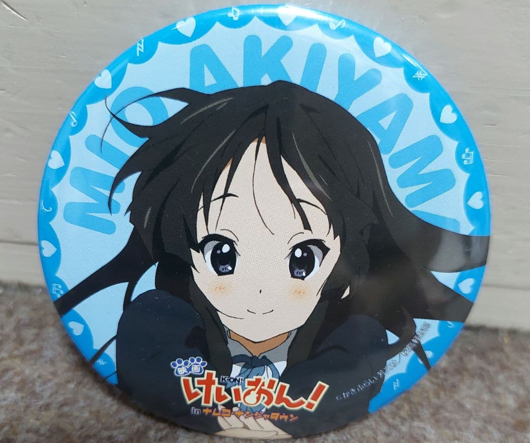 映画　けいおん 　ナムコナンジャタウン　秋山澪　缶バッジ けいおん！_秋山 澪 3WAY缶バッジ vol.4 ver.A | 公式グッズ・公式