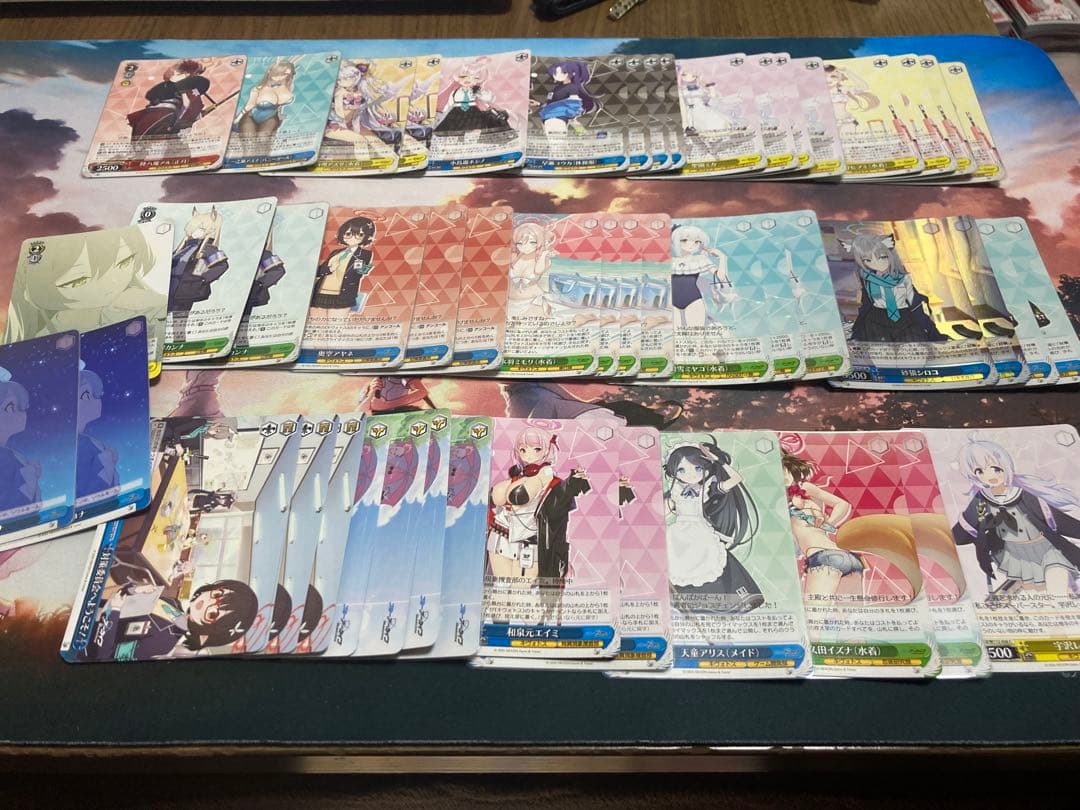 ヴァイスシュヴァルツ ブルーアーカイブ 枝門デッキ WS】ガハハヴァイス対戦動画第723回 ブルアカ(電源門) VS アズレン(8宝