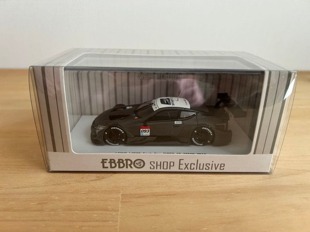 激レア品 1/43 EBBRO LEXUS LC500 テストカー