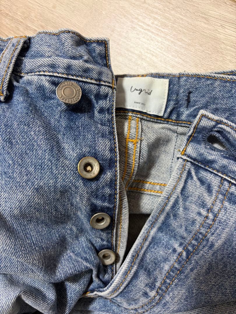 Ungrid アングリッド リメイクデザインルーズデニム 23 - メルカリ