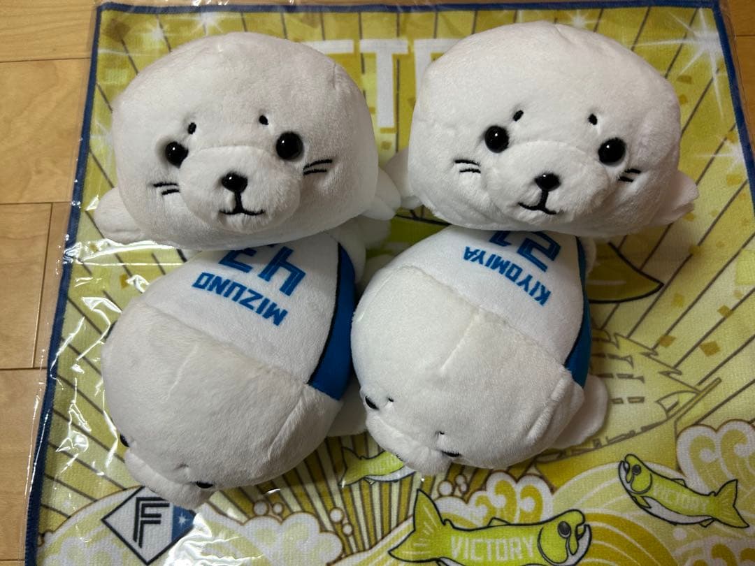 【新品未使用】ファイターズ 動物ぬいぐるみ 4体セット