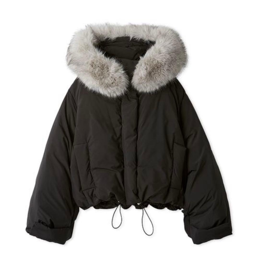 完売品 ✴︎ Snidel 西川フードファーショートダウン