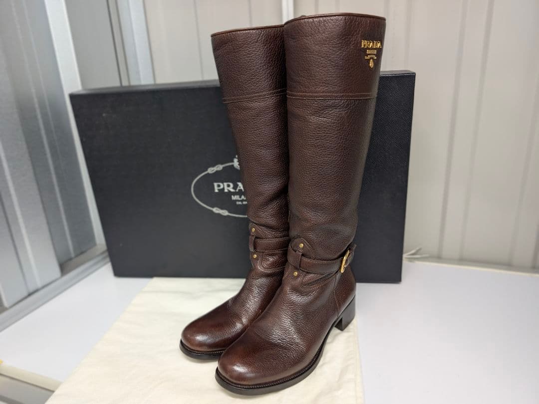 a.s.m♡さま専用 レザー サイズ 37 1/2　ブラウン　茶