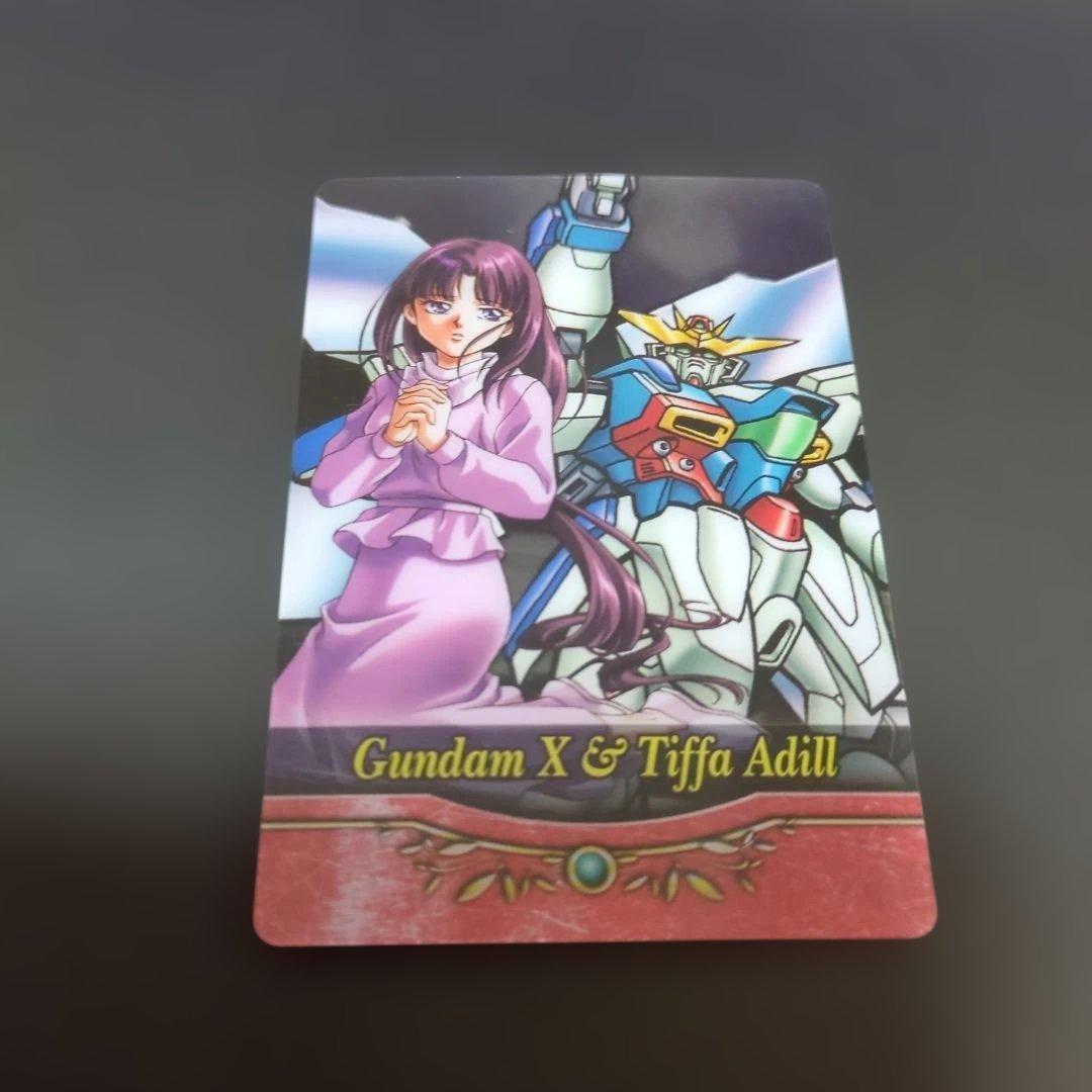 森永ガンダム ウエハース カード ガンダムX＆ティファ・アディール