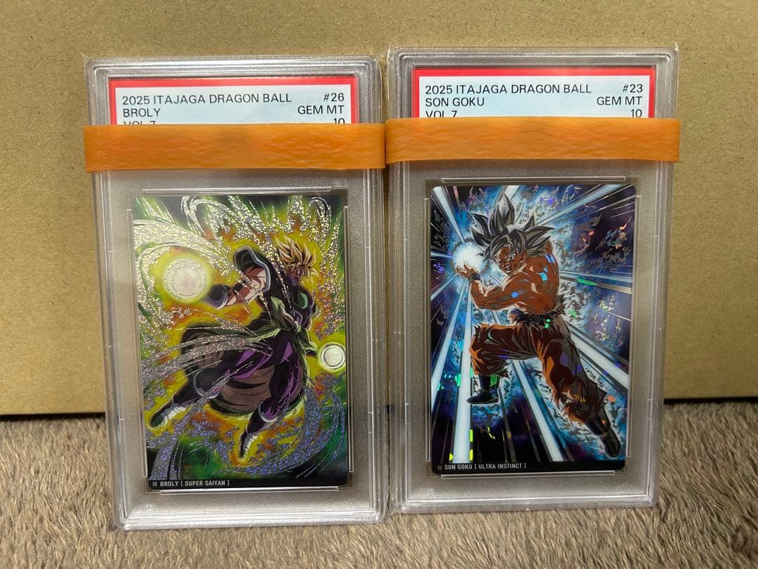 ドラゴンボール　イタジャガ　孫悟空、ブロリー　SSR psa10連番 PSA10】連番 ドラゴンボール イタジャガ 1-22 1-23 - メルカリ